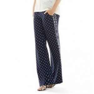 CAbi Wide leg Track Star Trousers